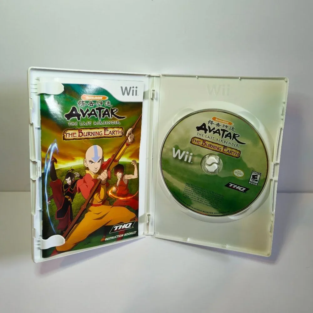 Wii Avatar: The Last Airbender - The Burning Earth for